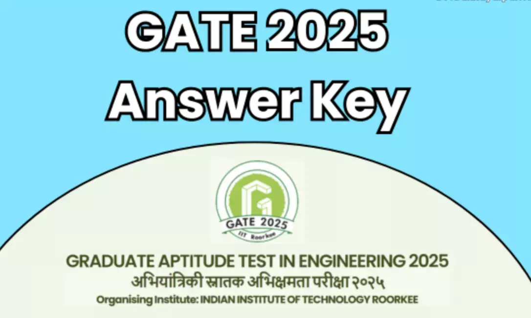 GATE 2025 answer key & response sheet to be released soon by IIT Roorkee