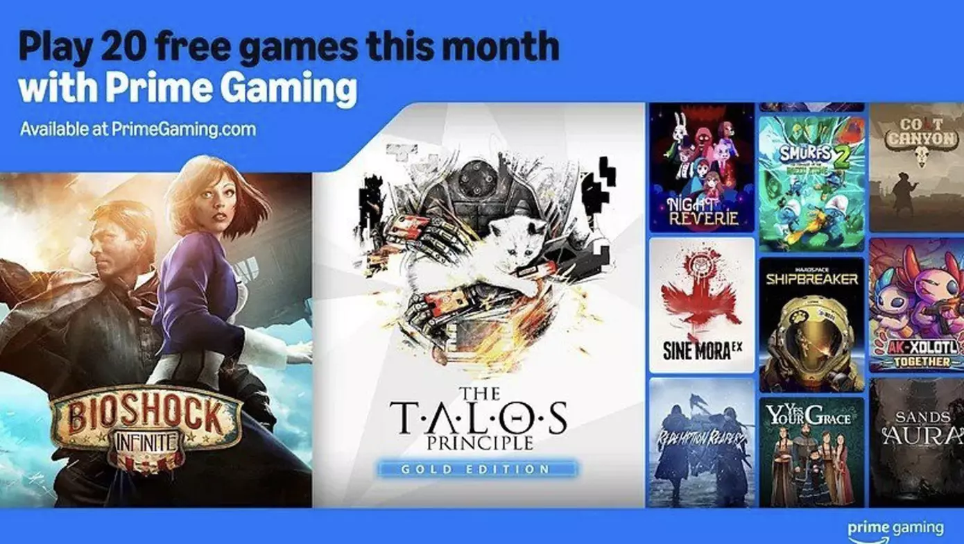 Prime Gaming February 2025: 20 free games, including BioShock Infinite & Wolfenstein Prime Gaming February 2025: 20 free games, including BioShock Infinite & Wolfenstein