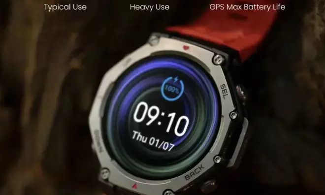 Amazfit T-Rex 3 Lava Red Edition debuts in India for Valentine’s Day