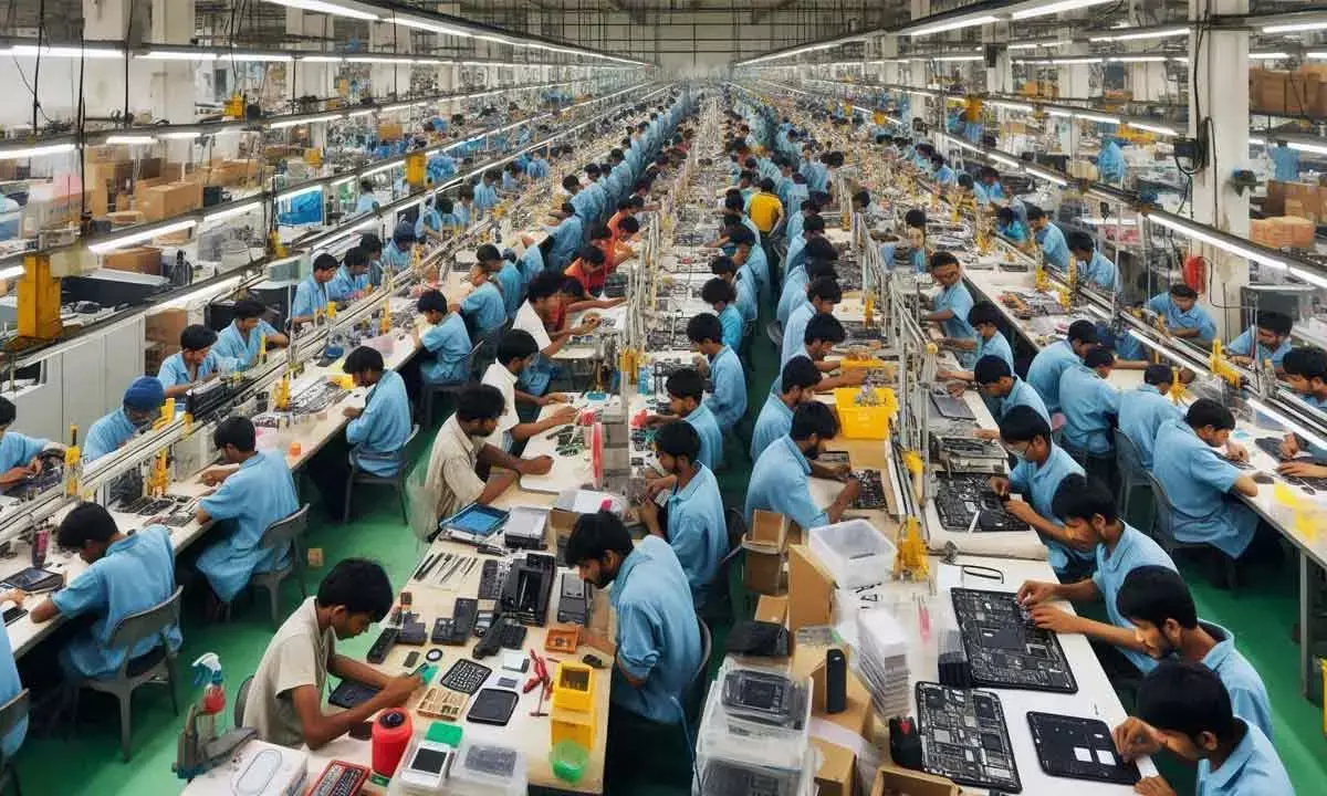 PLI Helps Electronics Mfg Churn Out 1.37L Jobs