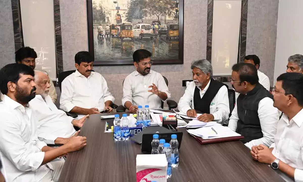 Manda Krishna meets CM Revanth