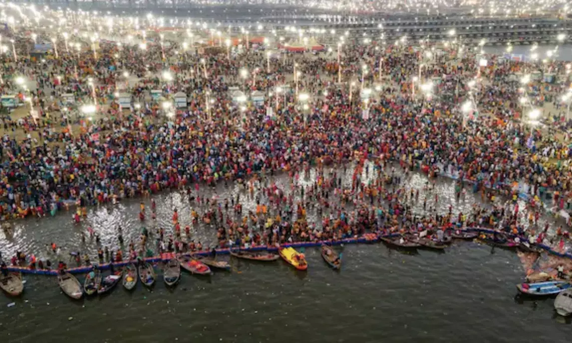 Maghi Purnima Snan begins at Kumbh: Devotees take holy dip amid tight security