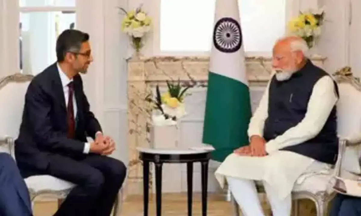 Modi, Pichai Discuss Opportunities In AI