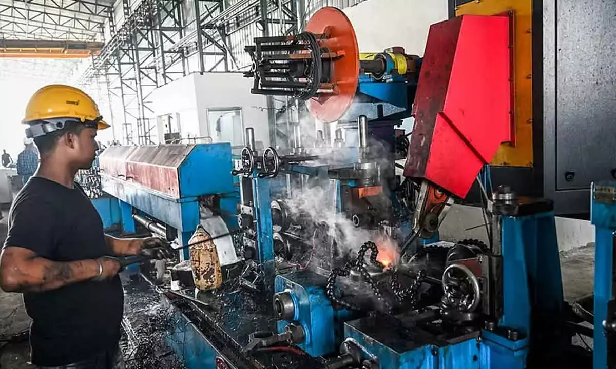 Factory Output Slips To 3-Mth Low