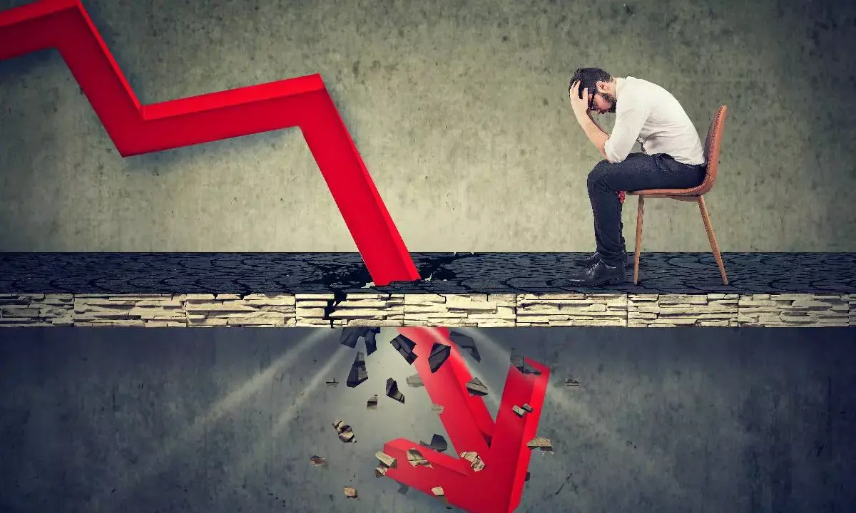 Stock Market Crash LIVE Updates: Sensex off days low, down 150pts; SmallCap index