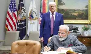 PM Modi says he didnt discuss Adanis issue with Trump