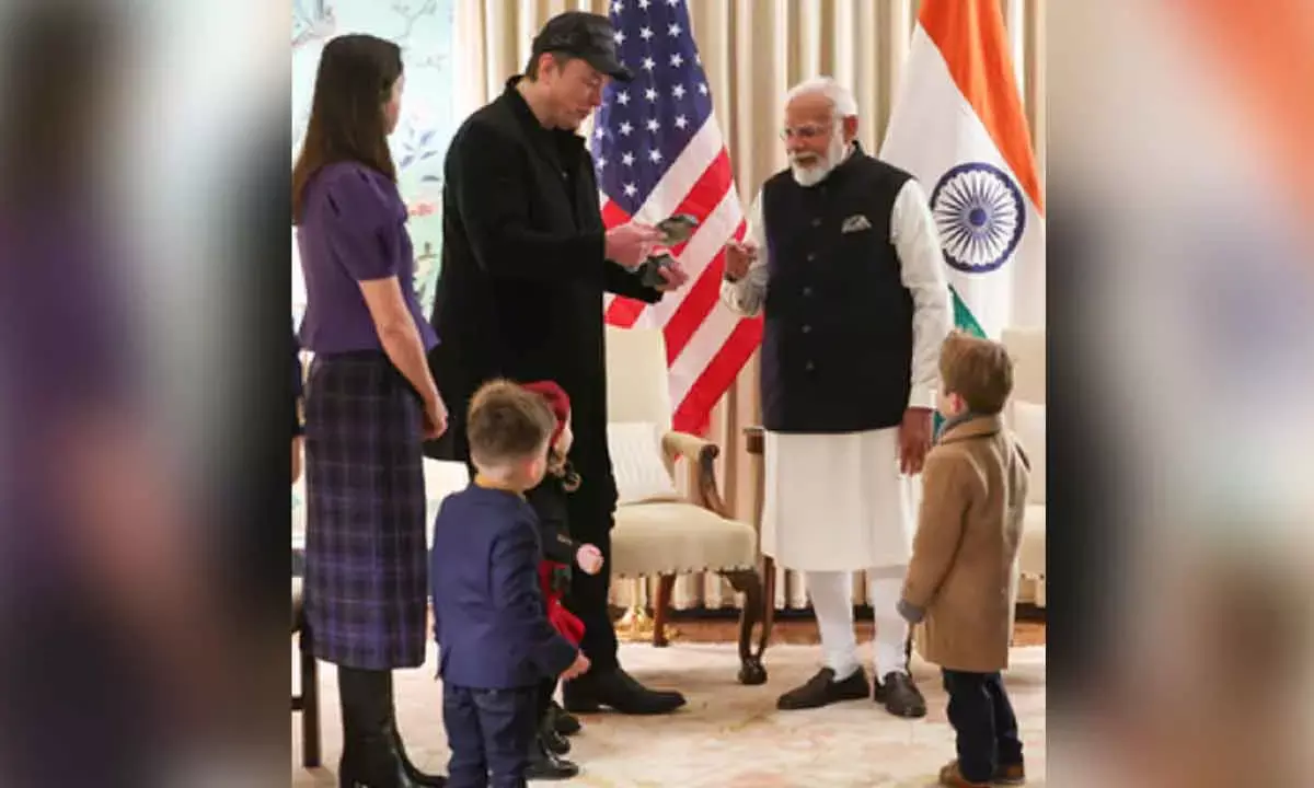 Honour to meet PM Modi, says Elon Musk