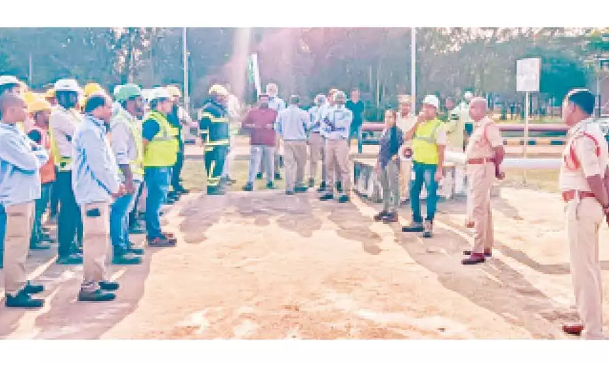 Emergency Response Drill Held At Cadbury Unit In Sri City