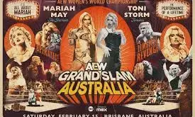 AEW Grand Slam Australia Results – 2/15/25 (Brisbane Brawl, Title Matches & More!) AEW Grand Slam Australia Results – 2/15/25 (Brisbane Brawl, Title Matches & More!)