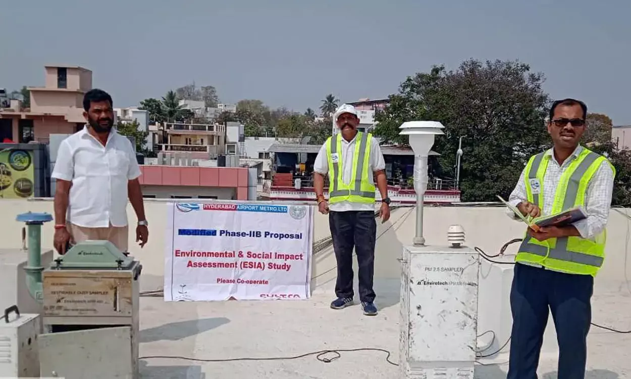 Survey Work in Full swing on Medchal, Shamirpet Metro Corridors: NVS Reddy