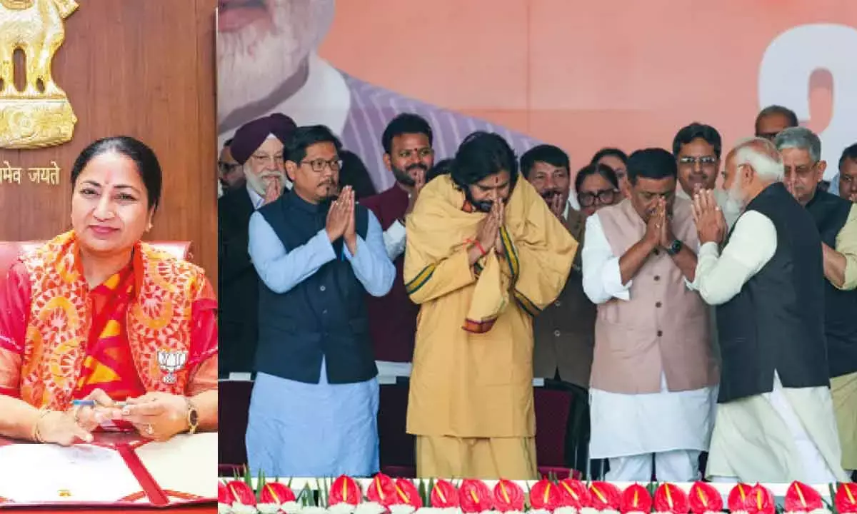 Rekha Gupta Assumes Office As 9th CM of Delhi