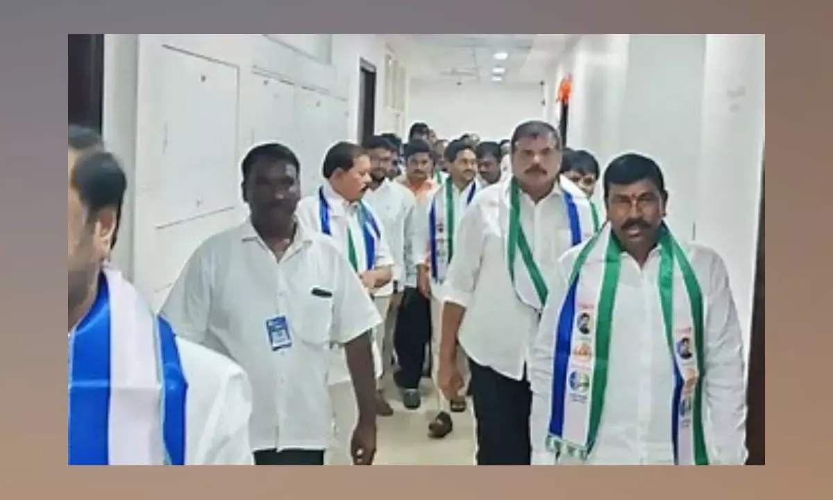 YSRCP walks out of AP Assembly over denial of LoP status to Jagan