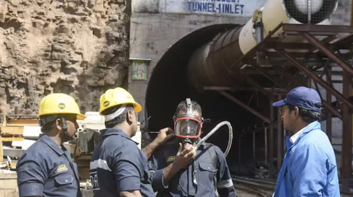 Telangana tunnel collapse: Rescue efforts in final stages amid challenges Telangana tunnel collapse: Rescue efforts in final stages amid challenges