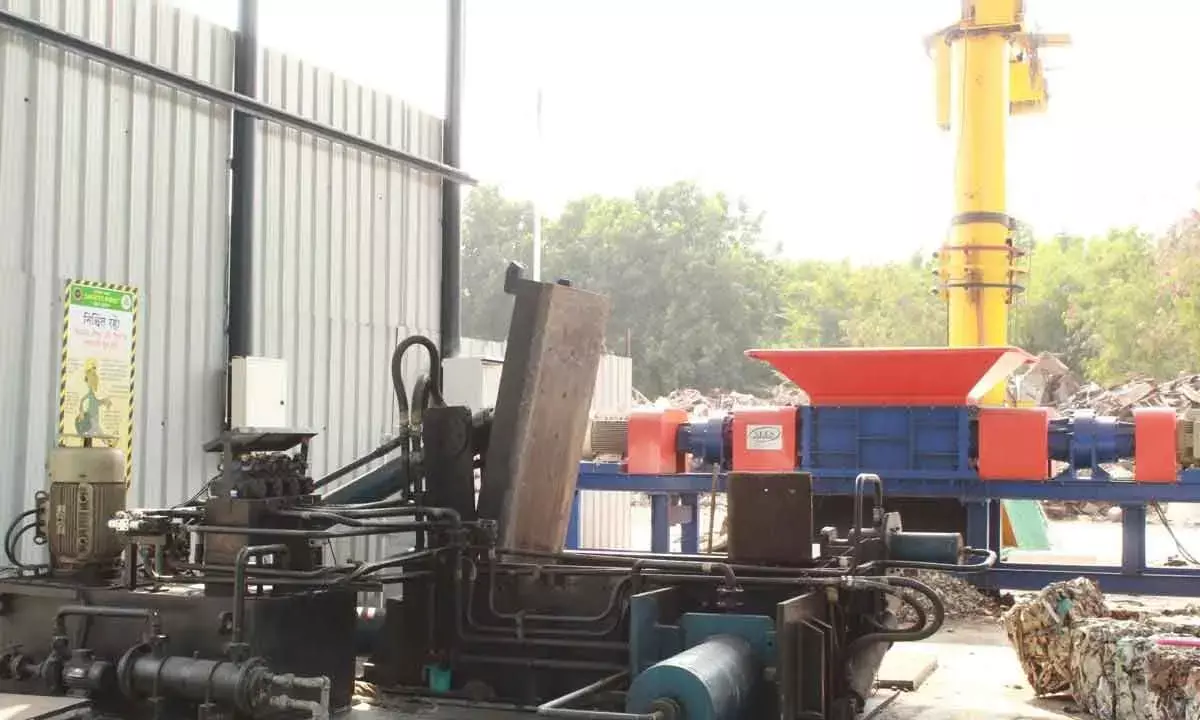 Dockyard Commissions Scrap Processing Unit