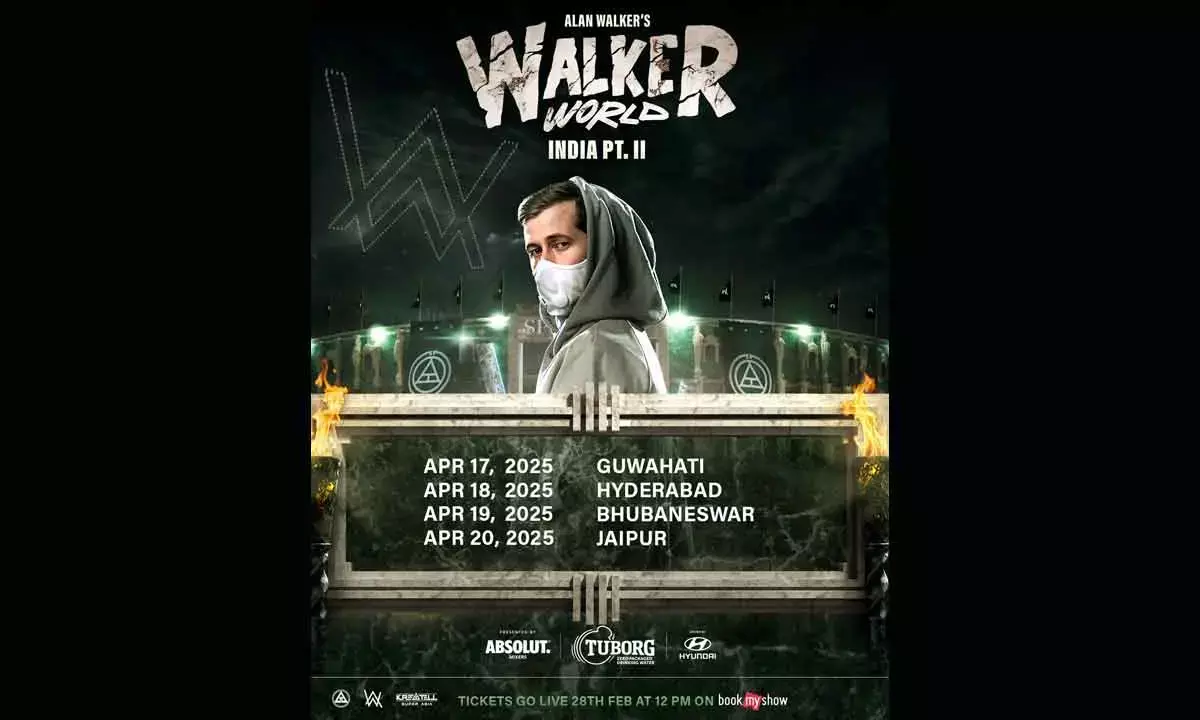Alan Walker’s World Tour To Land In Hyderabad On April 18