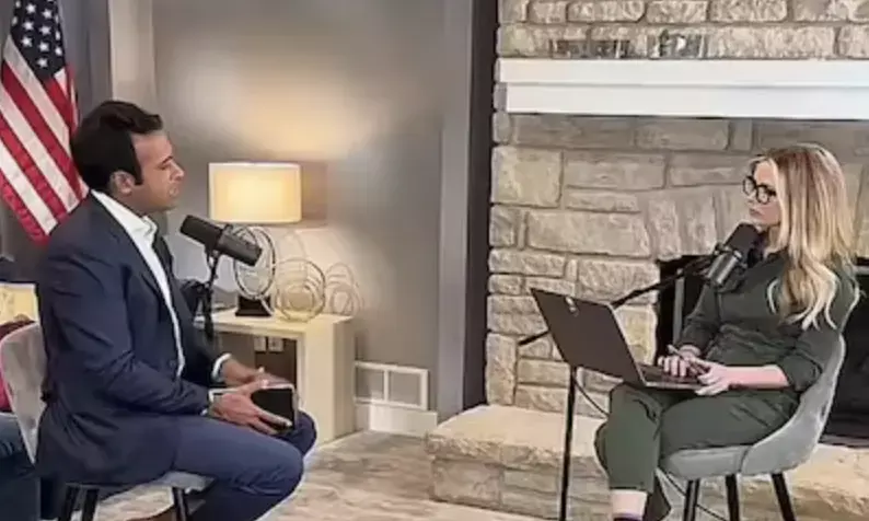 Vivek Ramaswamy faces online backlash for barefoot interview, sparks cultural debate