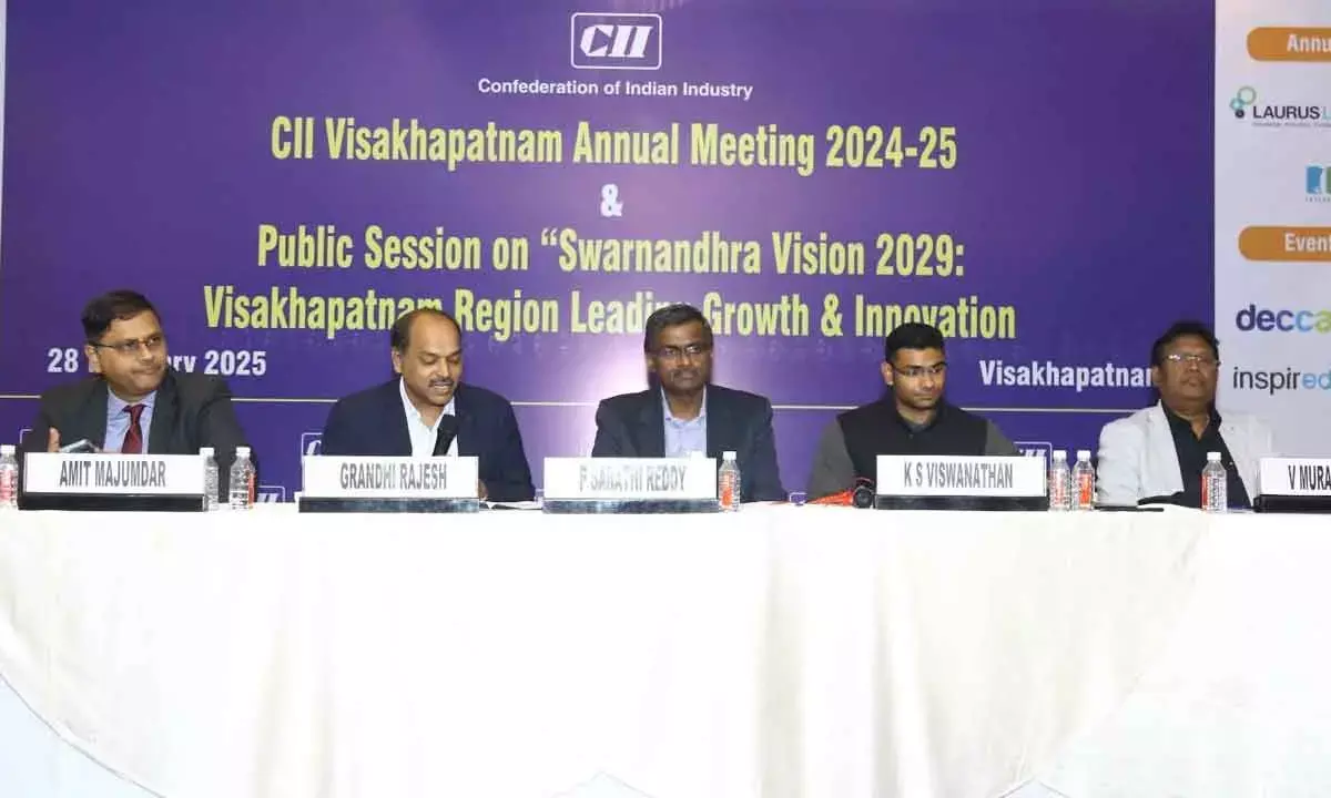 NITI Aayogs Growth Hub Plan To Be Launched In Vizag Soon