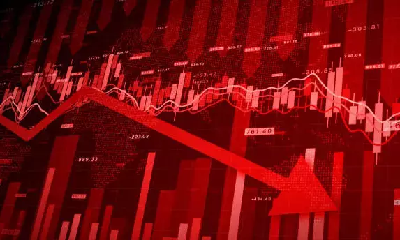 Sensex Down Amid Heightened Sell-offs in Frontline Bluechip Stocks; Several Stocks Fall More Than 5%