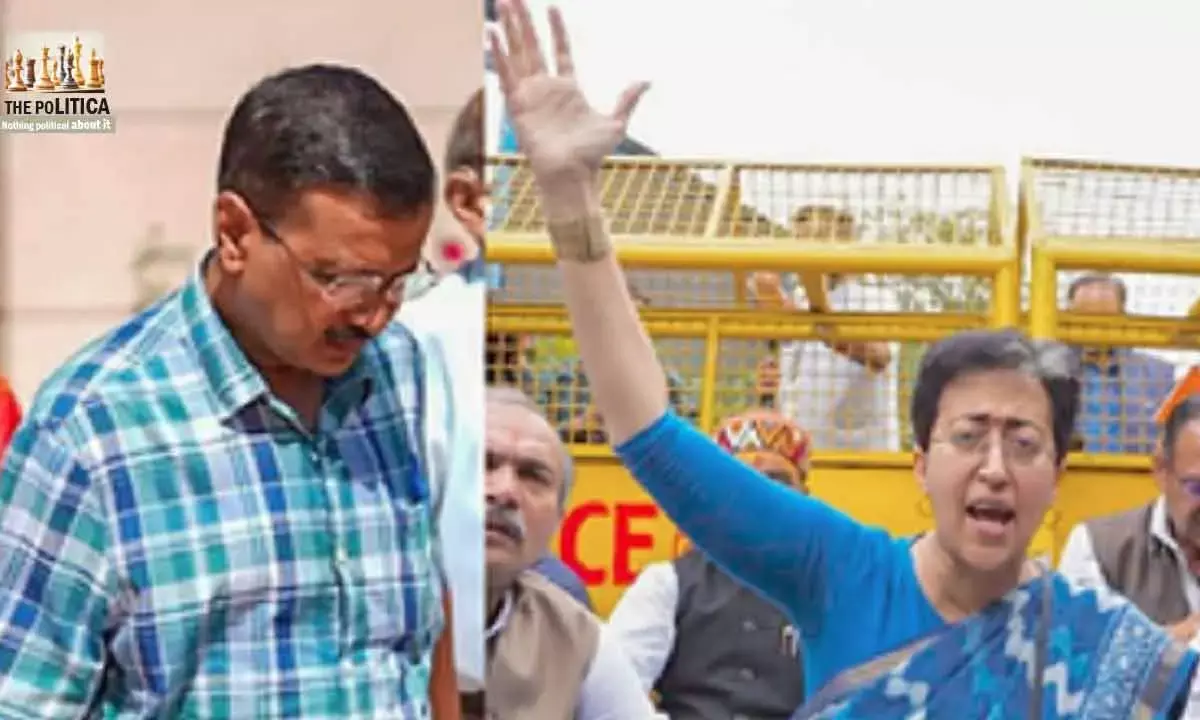 Wheres Kejriwal As Atishi Struggles On Delhi Roads