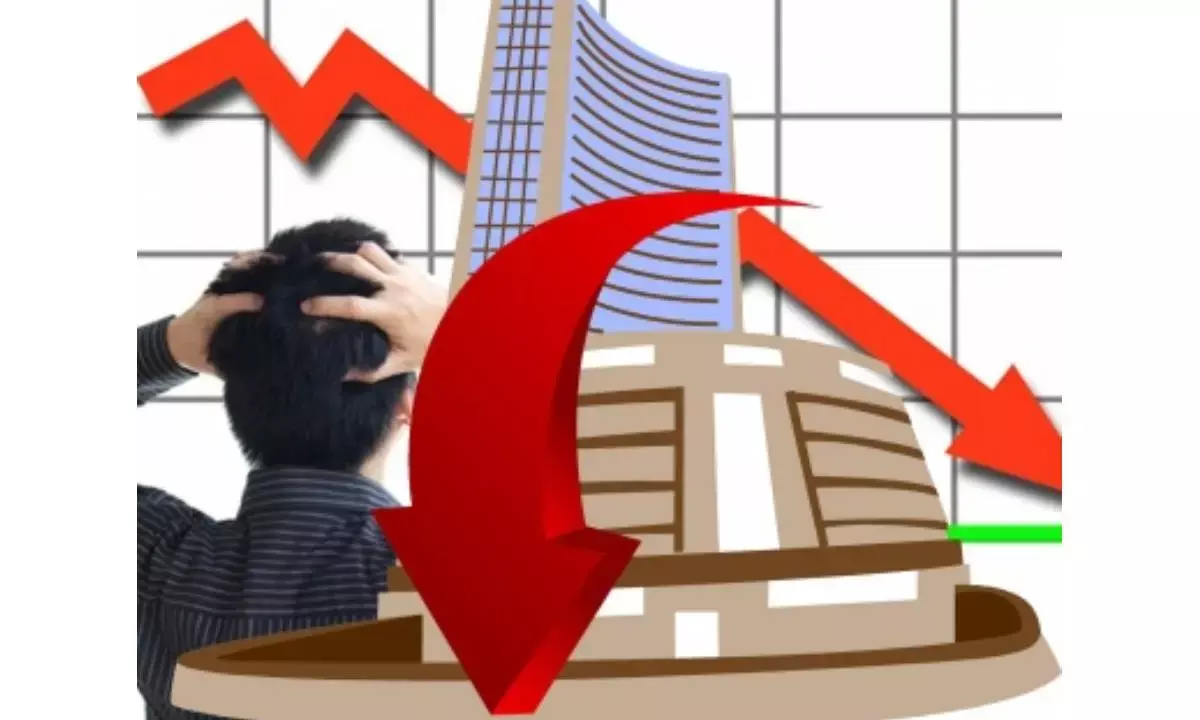 Stock market opens lower as global tariff war deepens, Nifty below 22,000