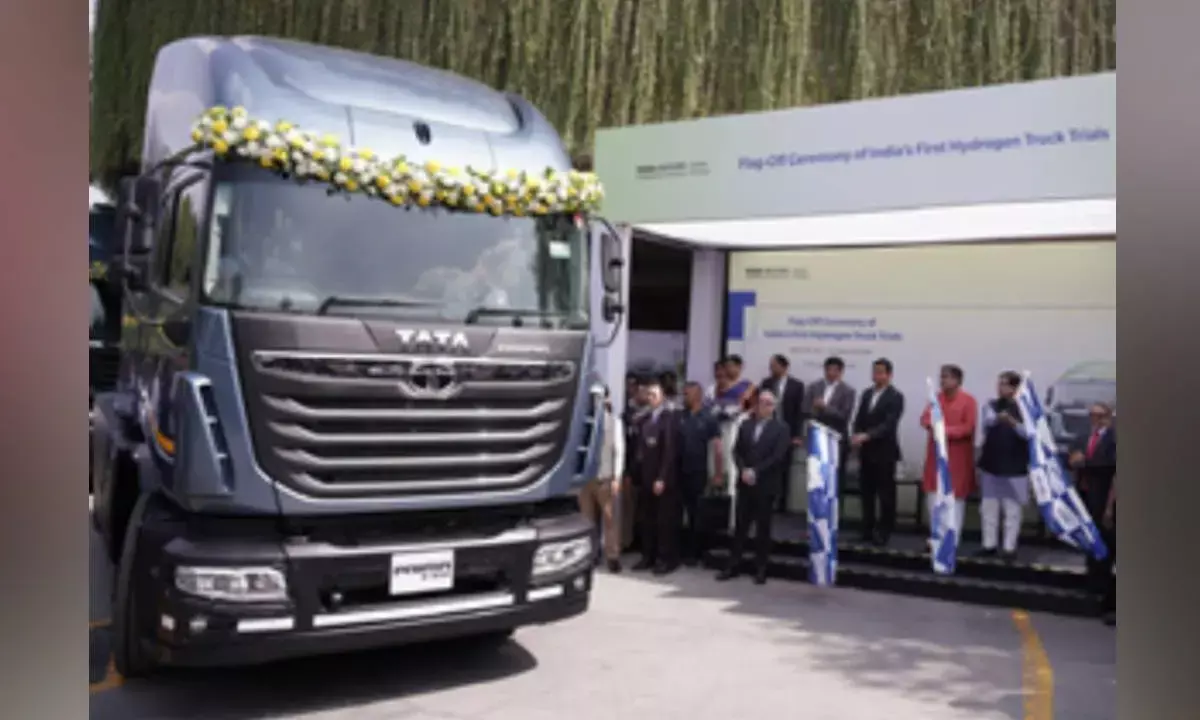 Tata Motors starts first hydrogen truck trials on Indian roads