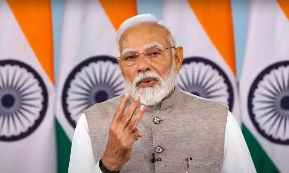 PM Sees $5-Trn Indian Economy On Horizon