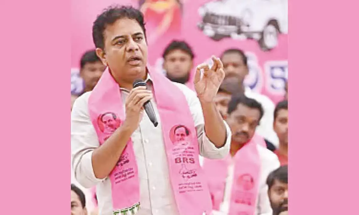 Govt Selling 400 Acre Land At Throwaway Price: KTR