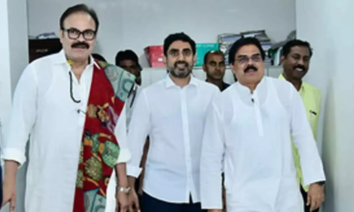 Naga Babu Files Nomination For MLC Elections In AP