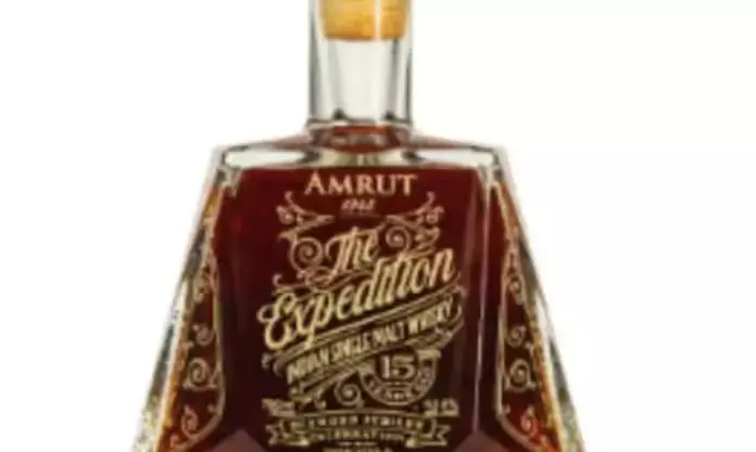 Amrut unveils India’s oldest and most expensive whisky—priced at ₹10 lakh!