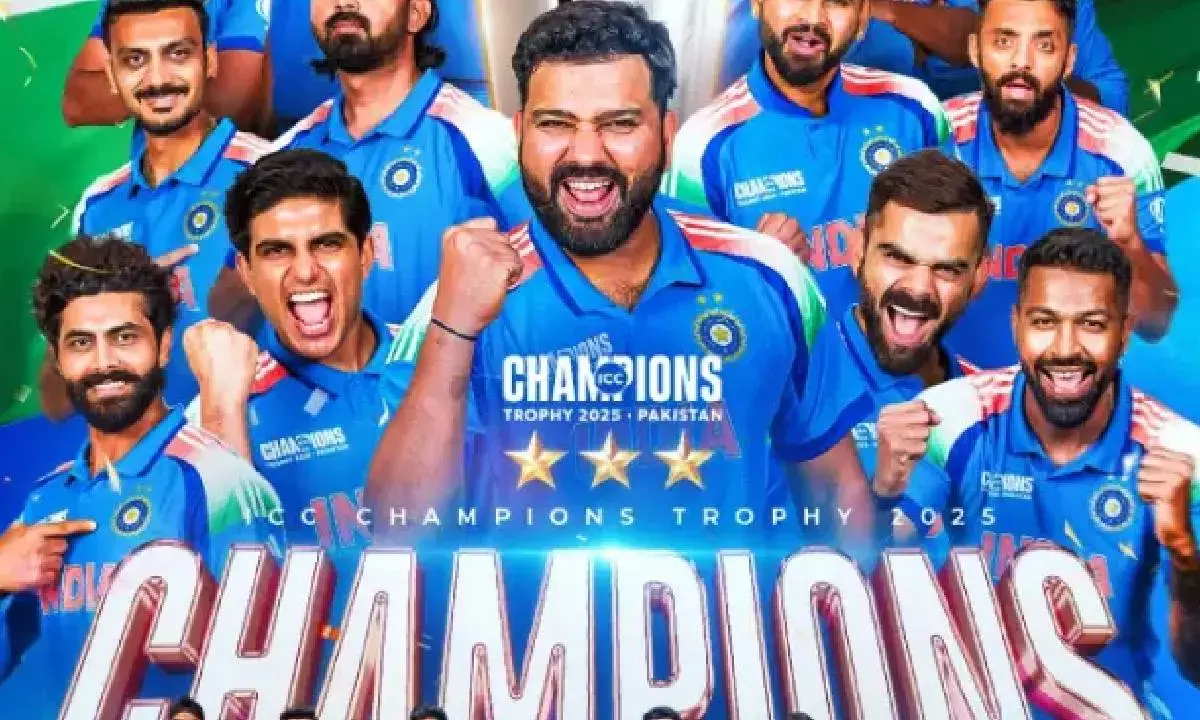 BCCI Champions Trophy 2025 Reward Breakdown