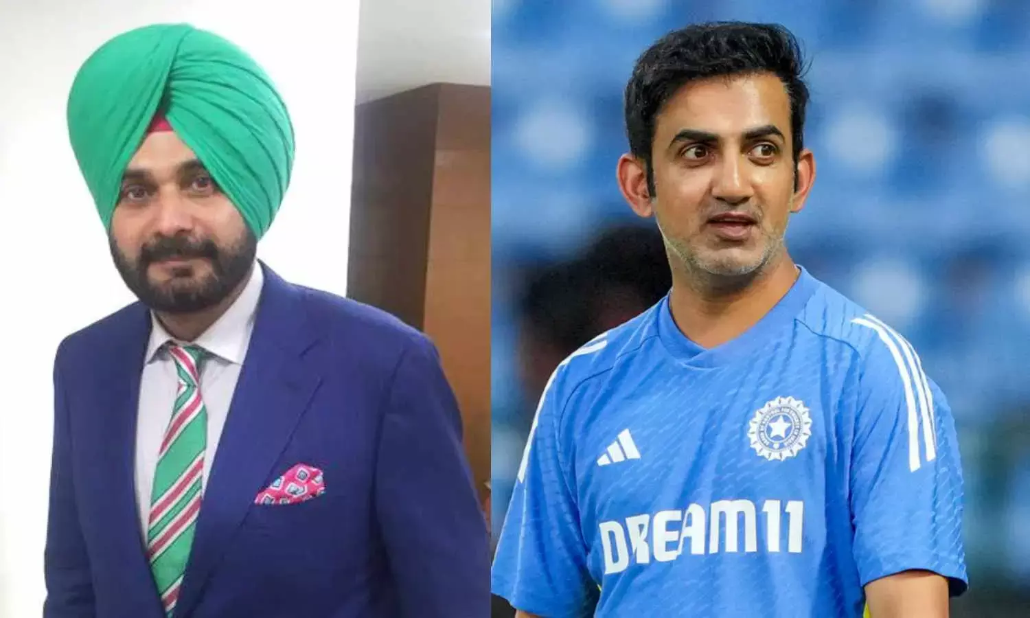 Sidhu, Gambhirs Engage in Poetic Banter, HIghlights Their Camaraderie