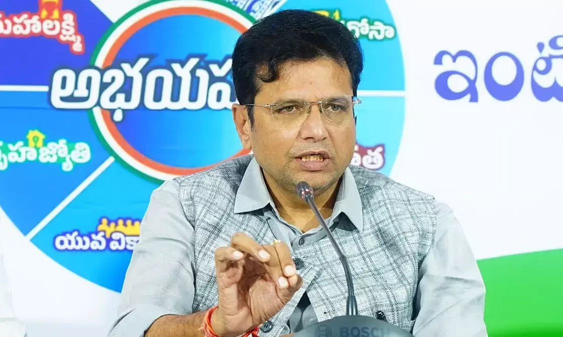 KTR Should Speak Facts Rather than Making Baseless Allegations: Sridhar Babu