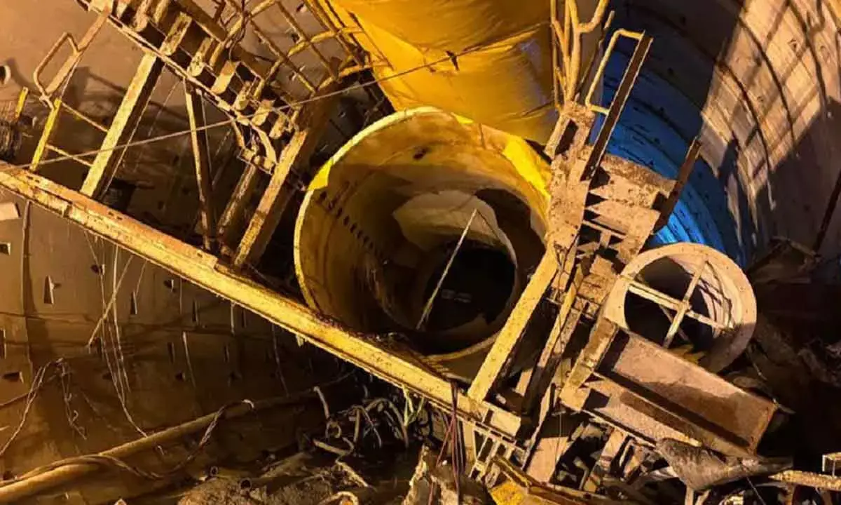 Telangana Tunnel Collapse: Robots Join Search Operation