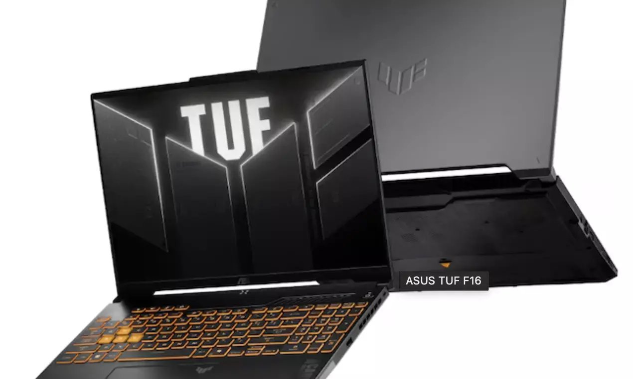 ASUS launches TUF gaming F16 laptop starting at Rs 80,990: specs & features