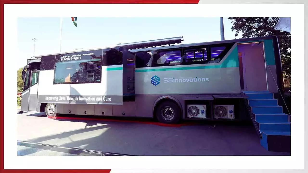 SS Innovations Launches Mobile Tele-Surgical Unit SS Innovations Launches Mobile Tele-Surgical Unit