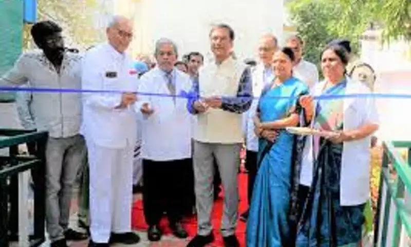SCR GM Inaugurates CT scan Facility worth Rs5.42 cr at Central Railway Hospital