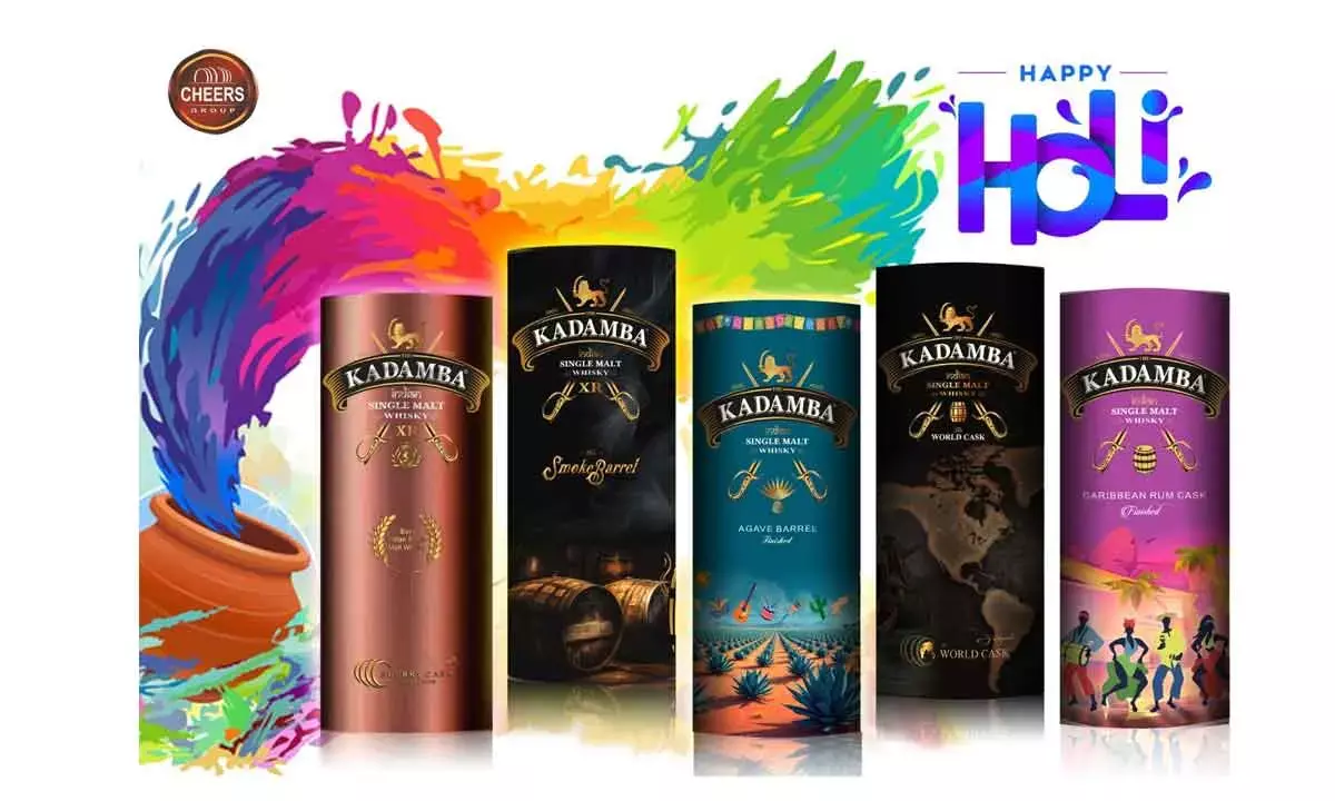 Kadamba Single Malt Whisky Brings A Premium Twist To Holi Celebrations