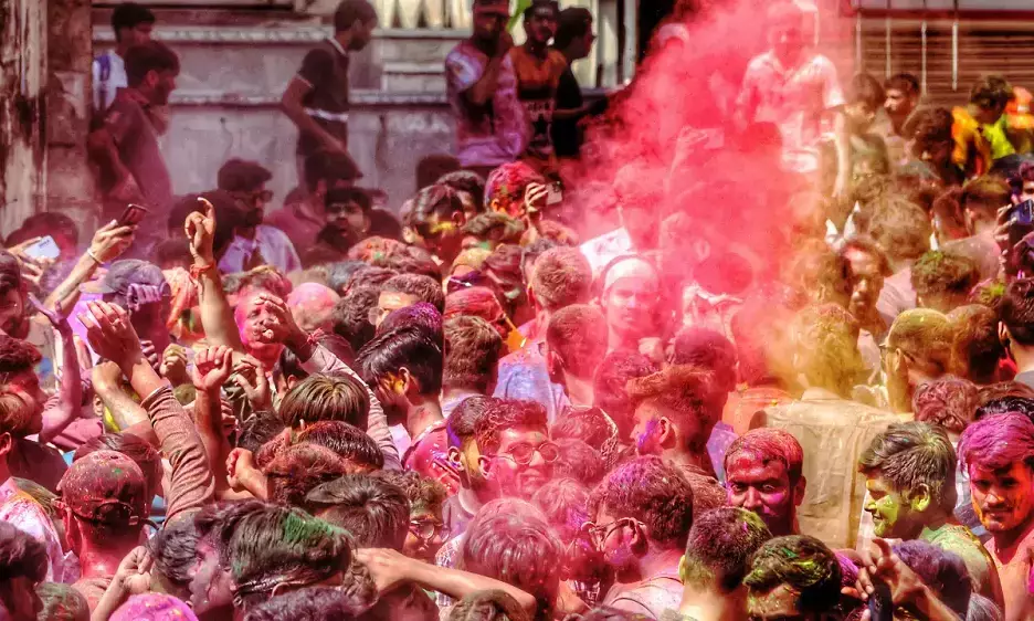 Holi celebrations engulf Hyderabad marking pomp, fervour and gaiety