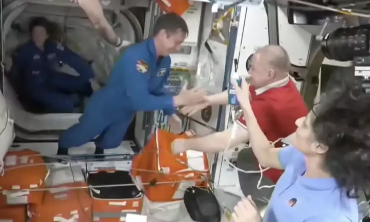 SpaceX Capsule Docks with ISS; Sunita Williams set to return after nine months