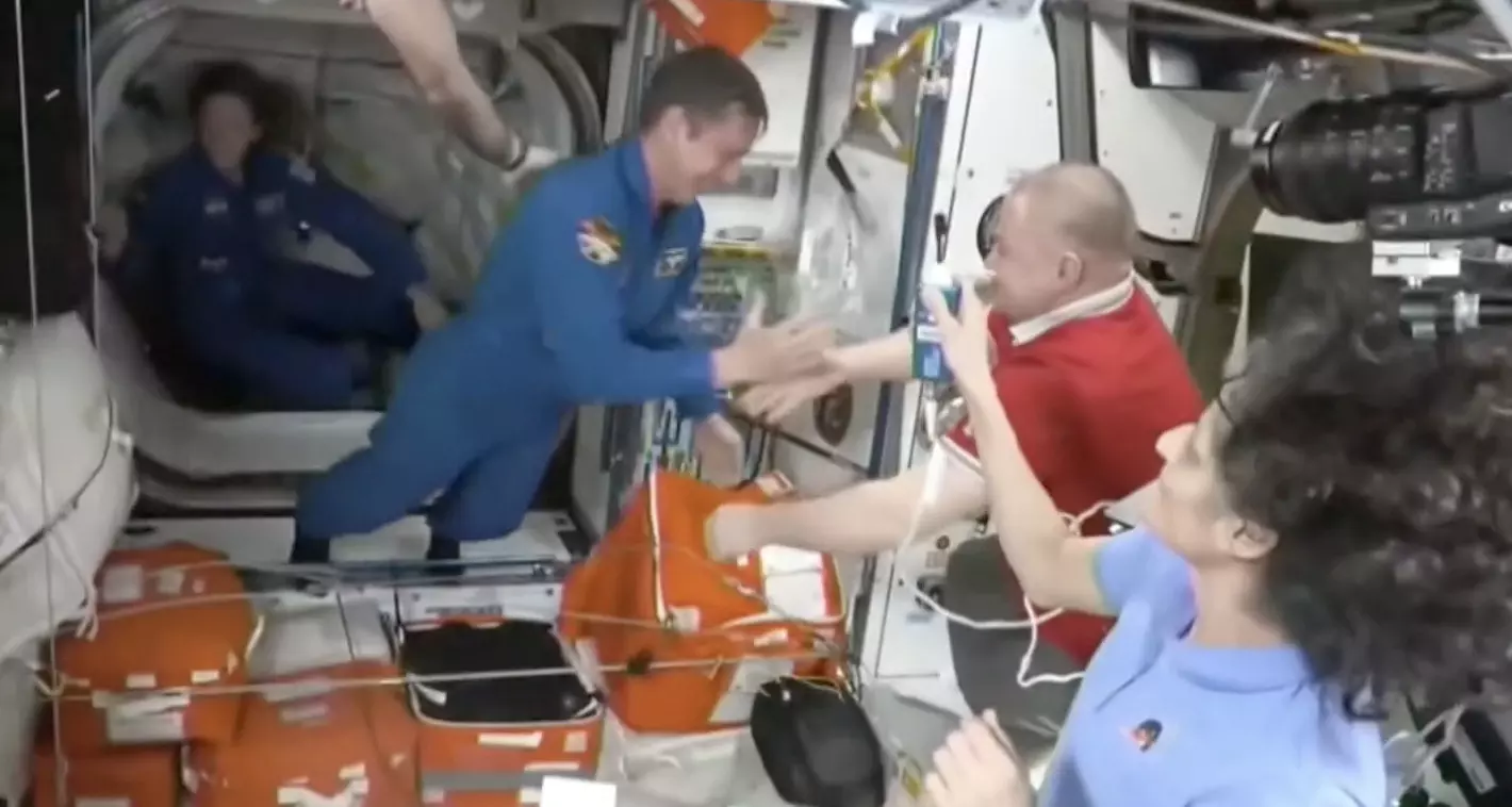 SpaceX Capsule Docks with ISS; Sunita Williams set to return after nine months SpaceX Capsule Docks with ISS; Sunita Williams set to return after nine months