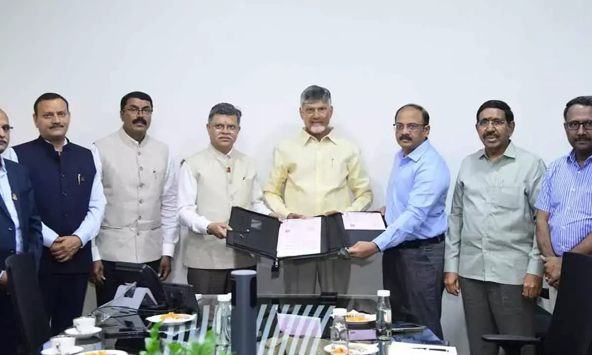 Hudco Inks Deal With Ap Govt For Rs 11,000-Cr Loan For Amaravati