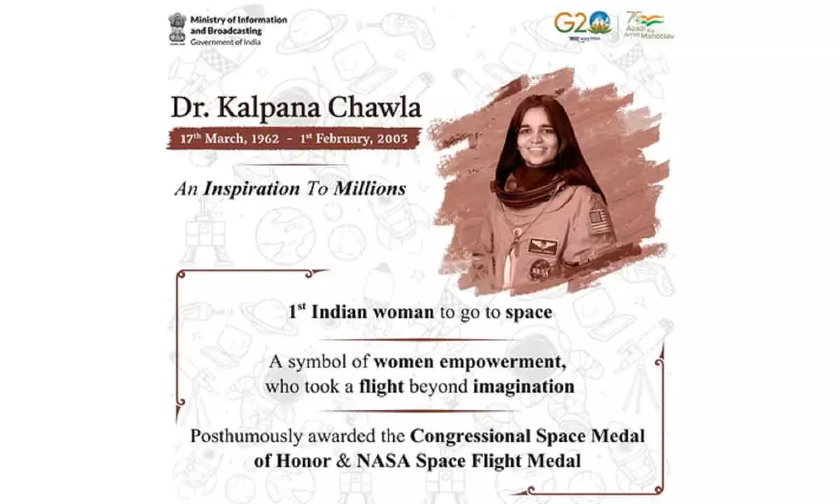 Indias Daughter Kalpana Chawla Dared To Dream Beyond Stars: Centre