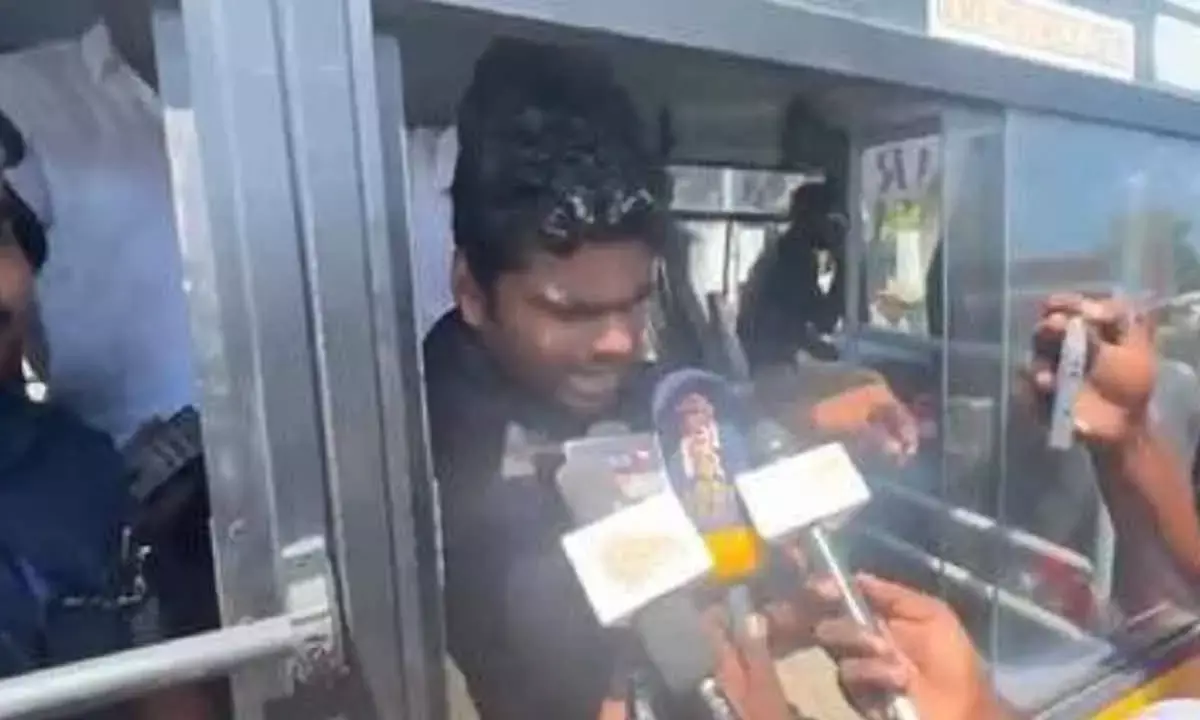BJP TN Chief Annamalai, Party Leaders Detained