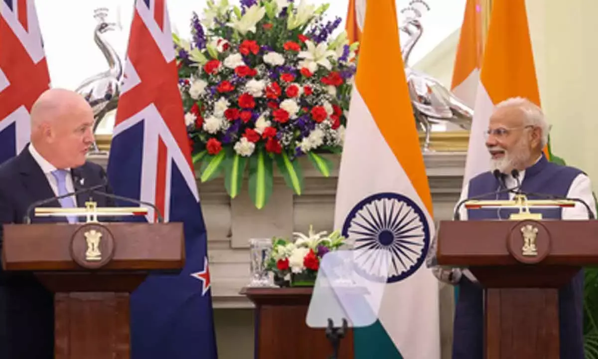 PM Modi, Luxon Vow To Enhance India-NZ Ties