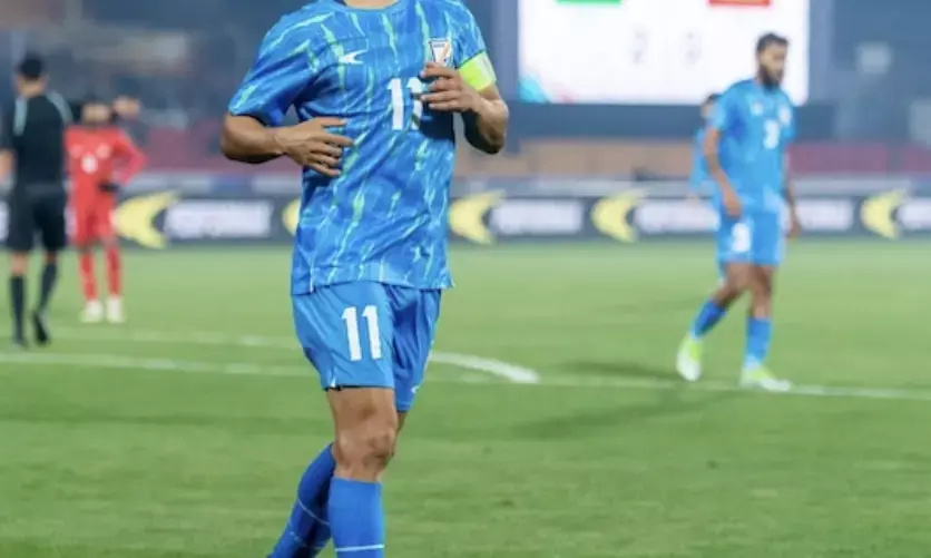 Sunil Chhetri scores on comeback as India secures 3-0 victory in International Friendly
