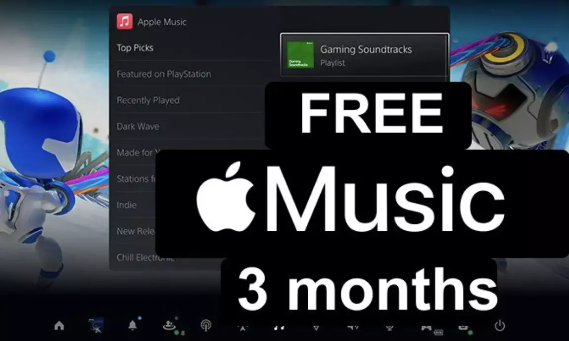 Grab 3 months of free Apple Music with your PlayStation 5