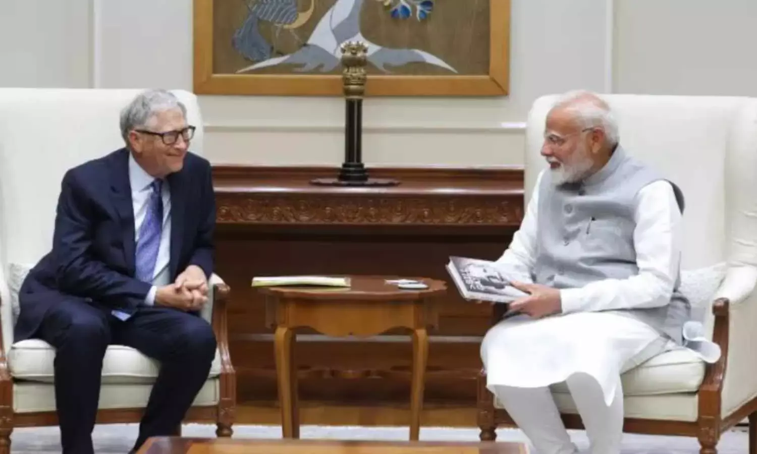 PM Modi praises productive discussion with Bill Gates on Viksit Bharat 2047 and AI