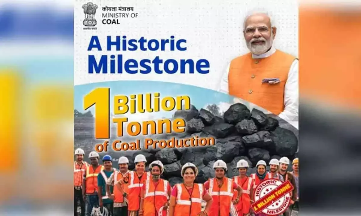 Coal Output At Record 1-Bn Tonne This Fiscal