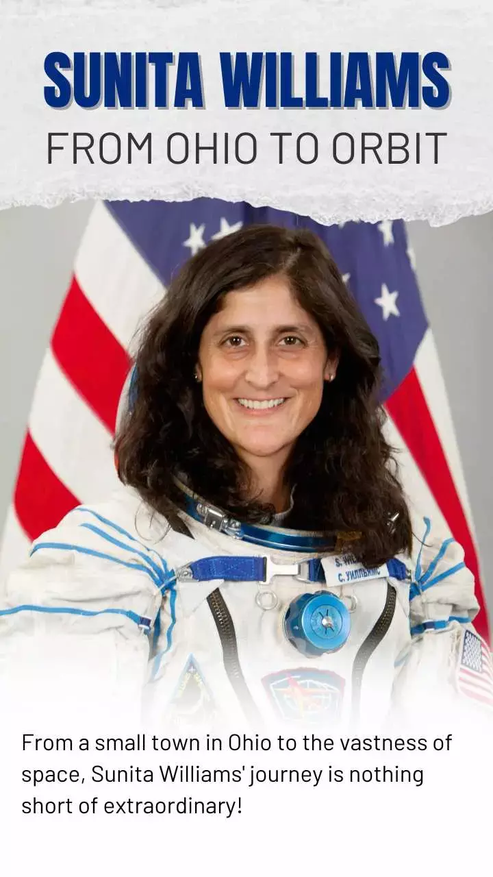 Sunita Williams from ohio to orbit