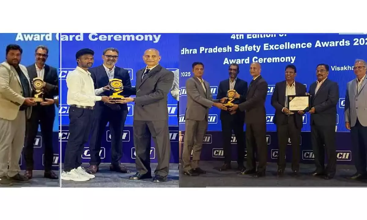 Sri City cos excel at CII AP Safety Excellence Awards